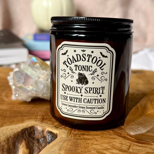 Toadstool Tonic – Spooky Spirit Kerze