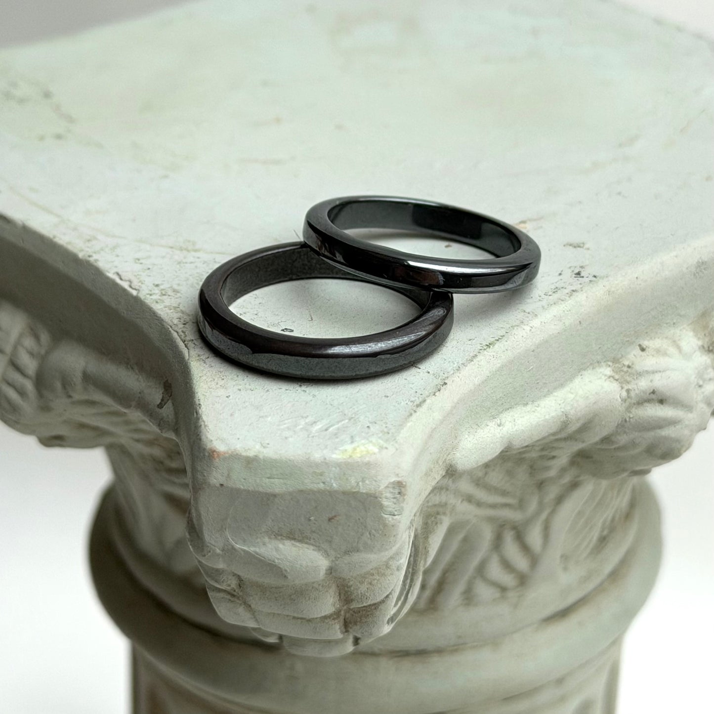 Ring aus Hämatin - 3mm