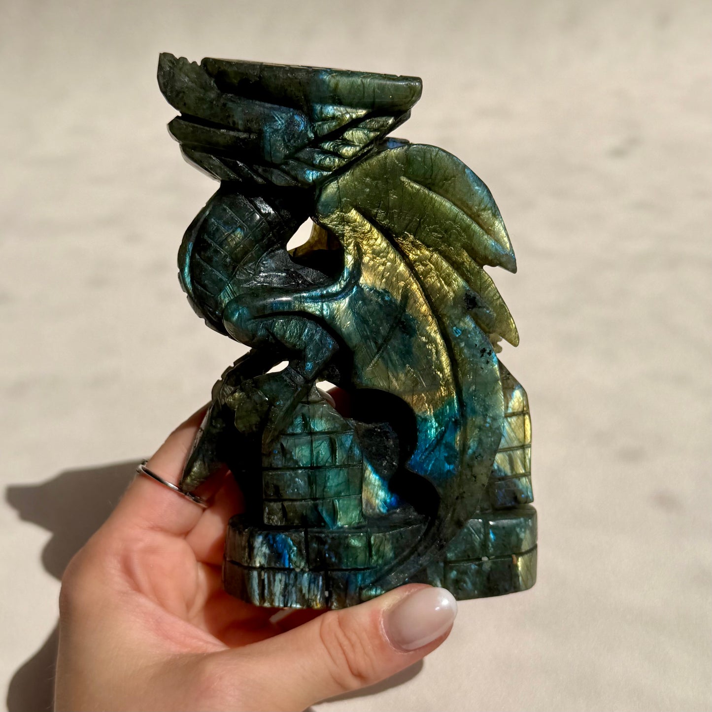 Labradorit Drache - A