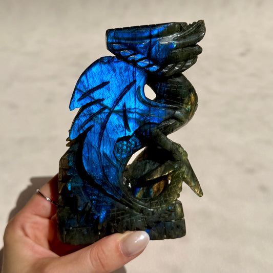 Labradorit Drache - A