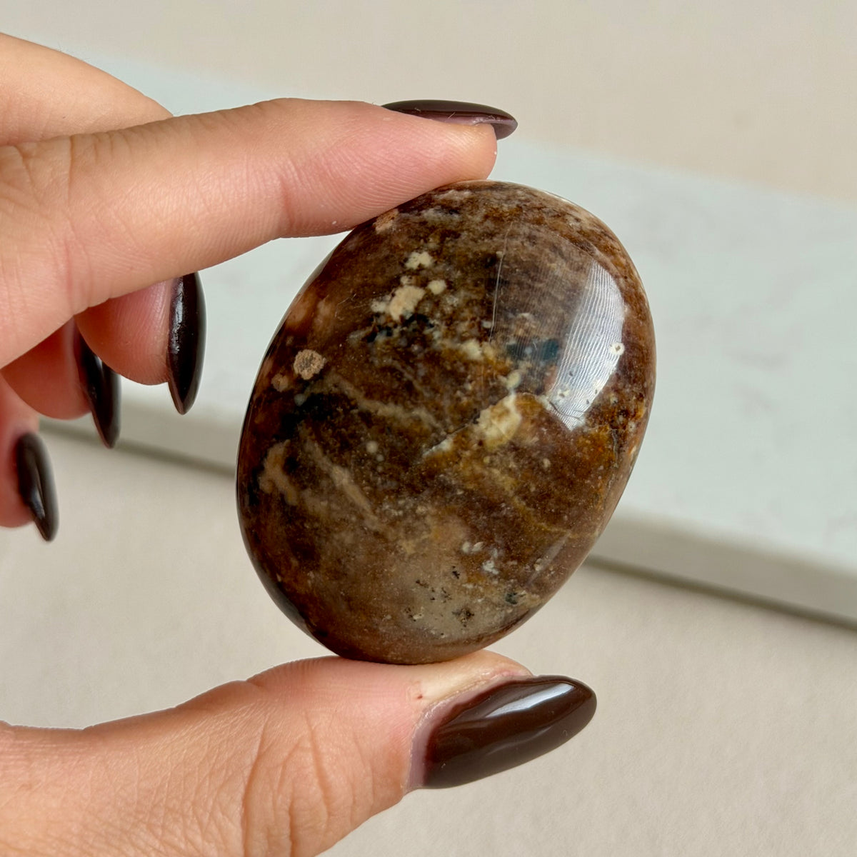 Schokojaspis Palmstone 7SP