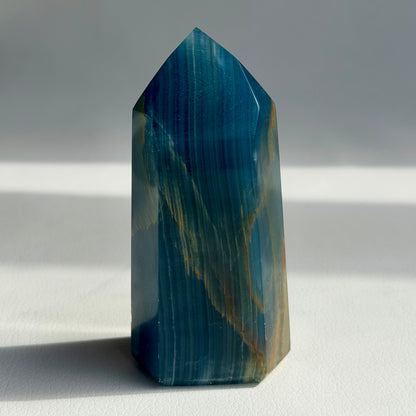 Blauer Onyx Turm 53xo