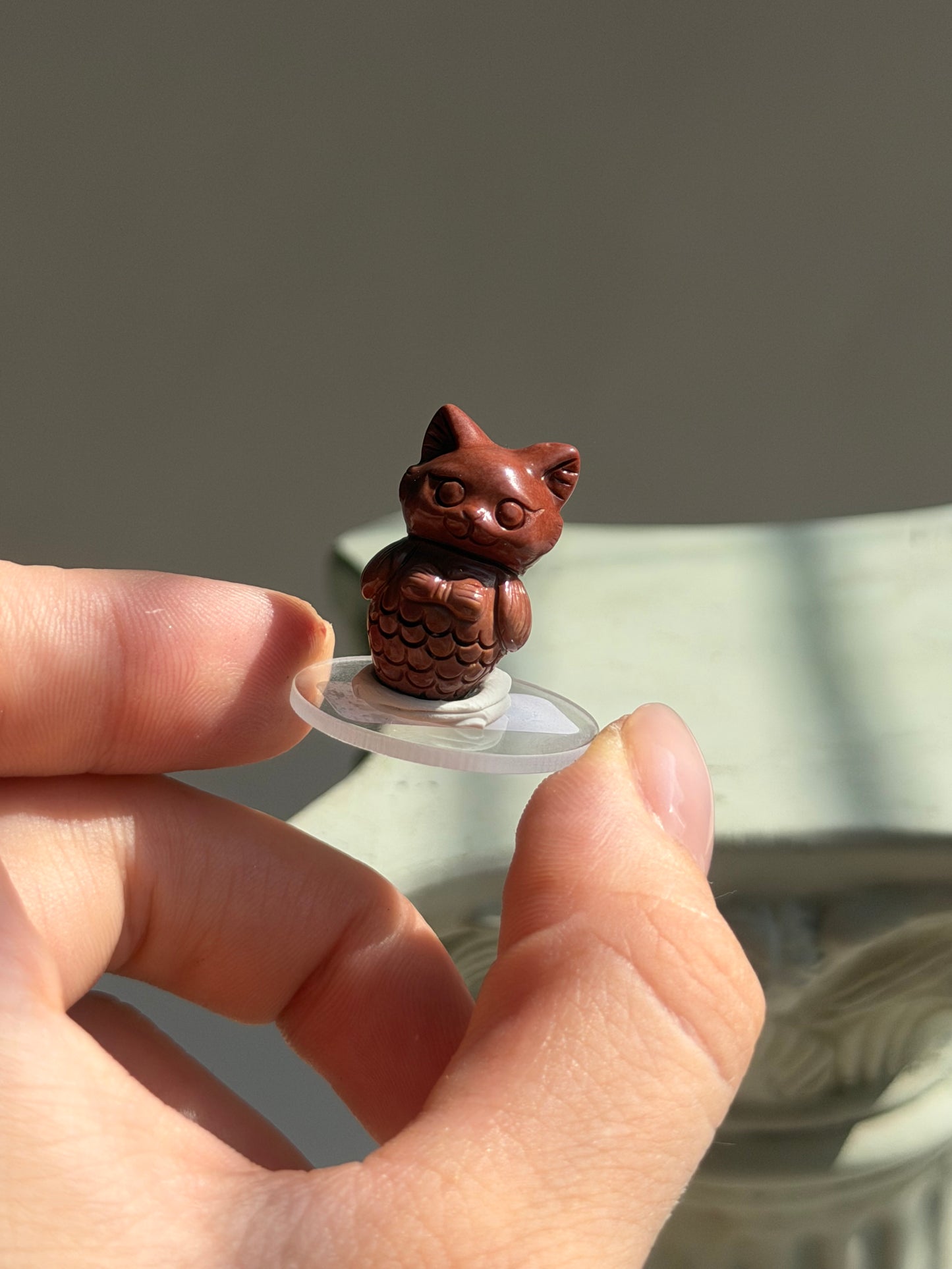 Alashan Agate Katzenmeerjungfrau