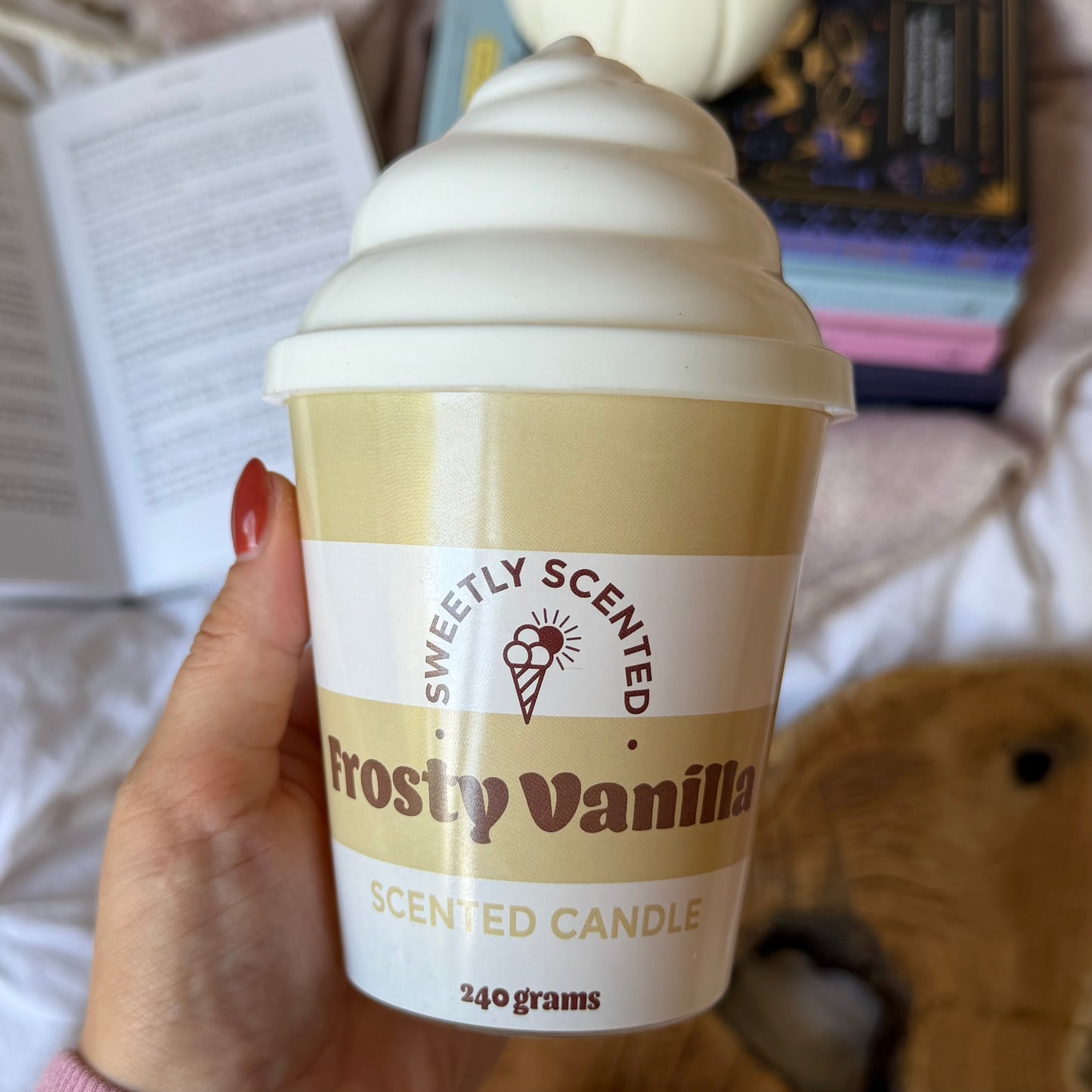 Frosty Vanilla Kerze