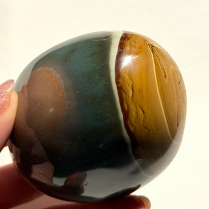 Polychrom Jaspis - XL Palmstone
