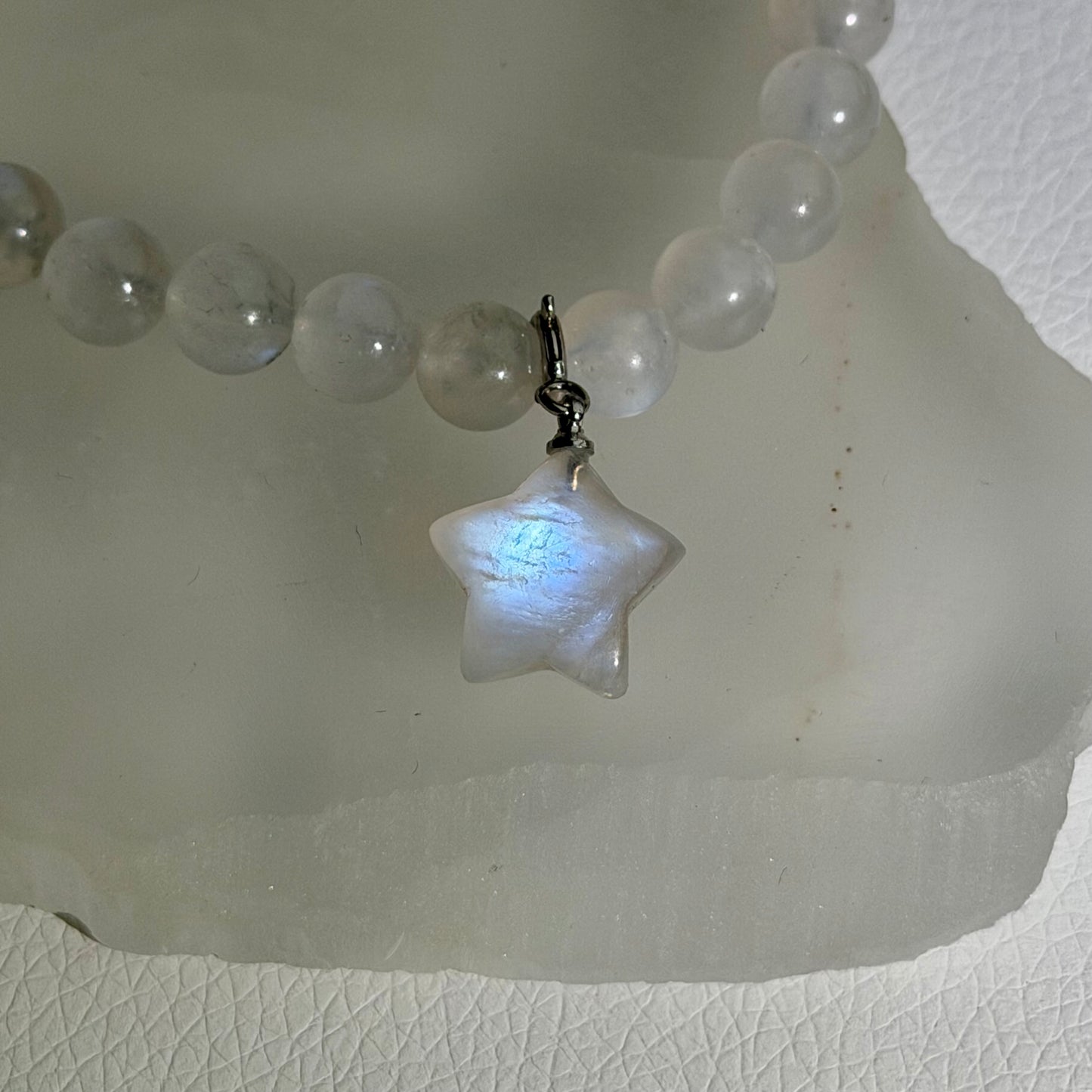 Edelstein Charm 'Lunar Star'