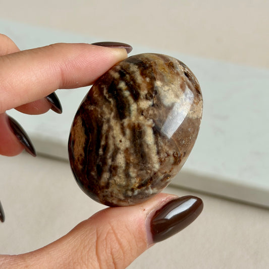 Schokojaspis Palmstone 7SJ