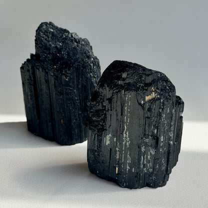 Schwarzer Turmalin - Schörl - Freiform