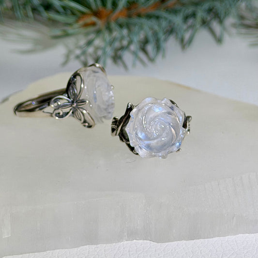 Ring ‚Moon Rose‘ - Mondstein