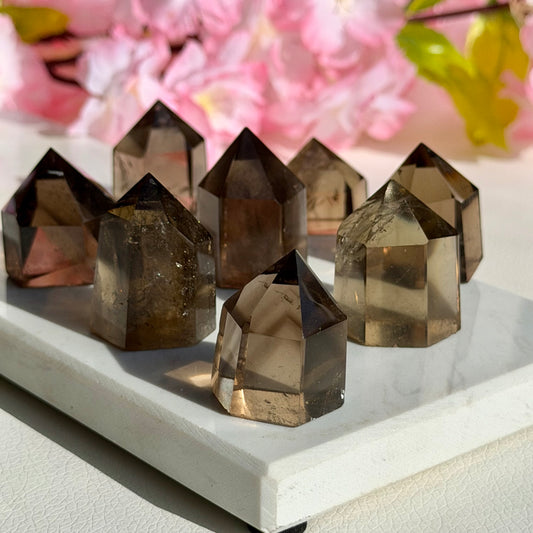 HQ Rauchquarz Mini Spitze