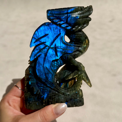 Labradorit Drache - A