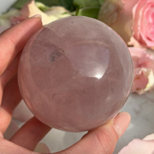 Rosenquarz Kugel 55RK