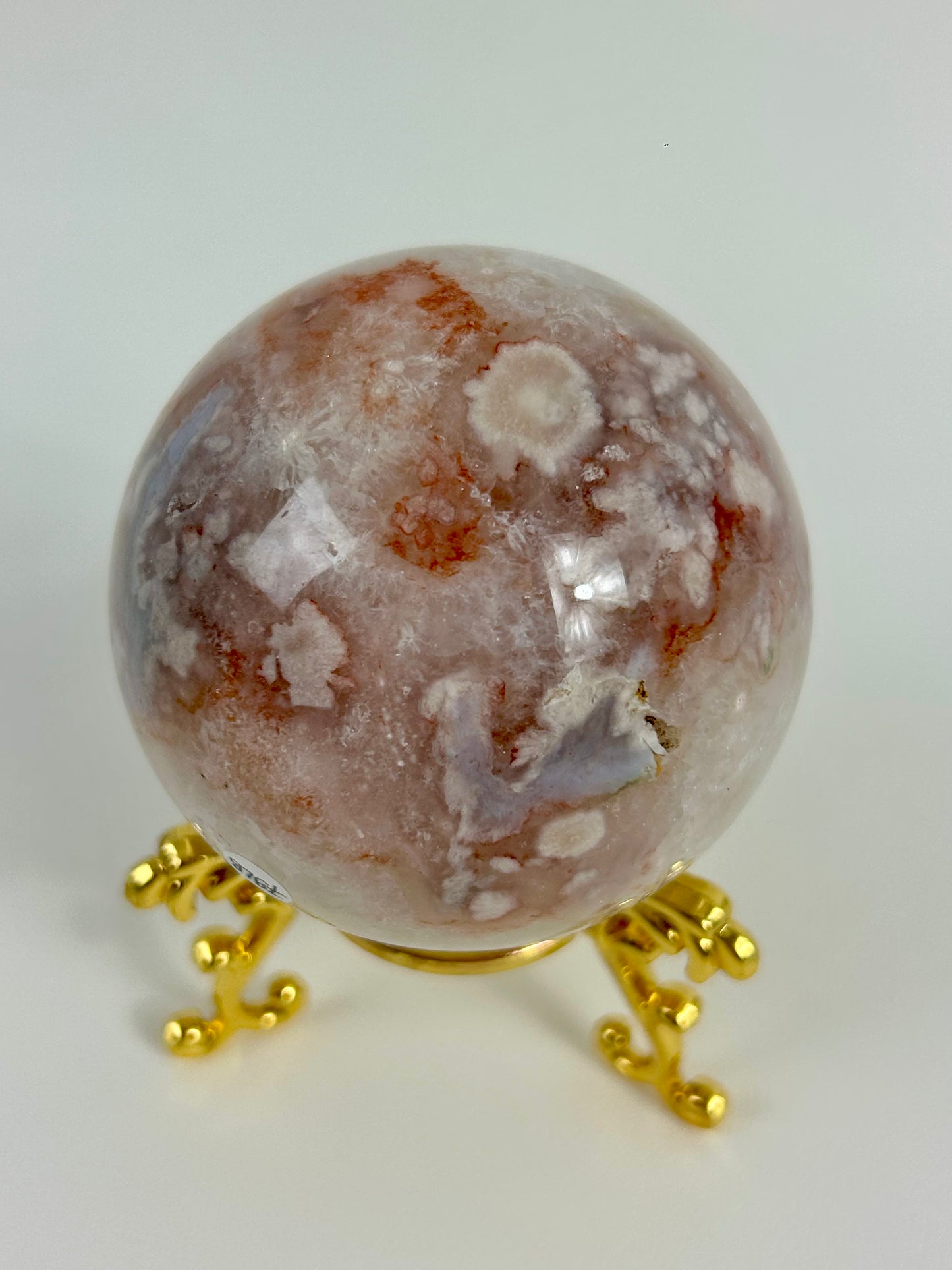 Blumenachat X Amethyst Kugel - B