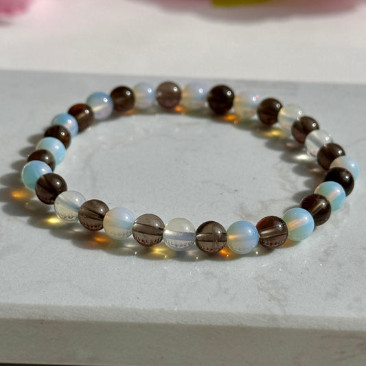 Rachquarz - Opalit Armband - Handmade Collection