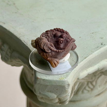 Alashan Agate Moneytoad - III