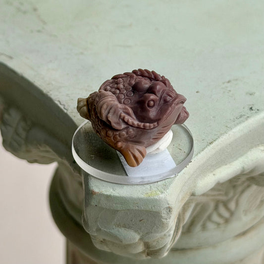 Alashan Agate Moneytoad - III