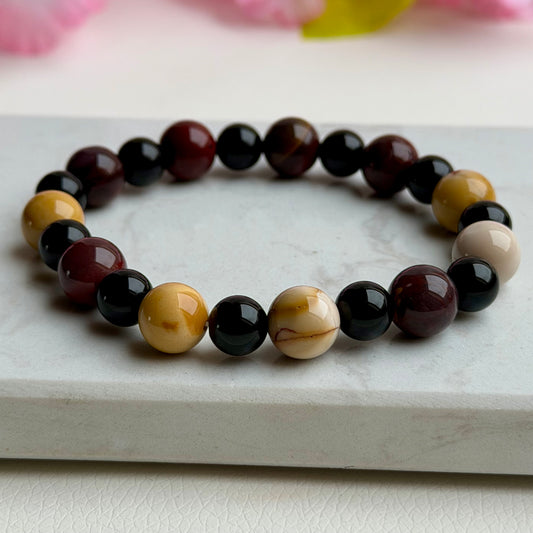 Mookait - Obsidian Armband - Handmade Collection