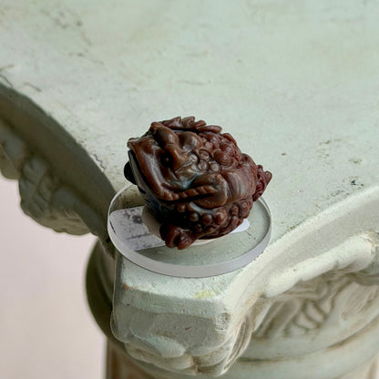 Alashan Agate Moneytoad - I