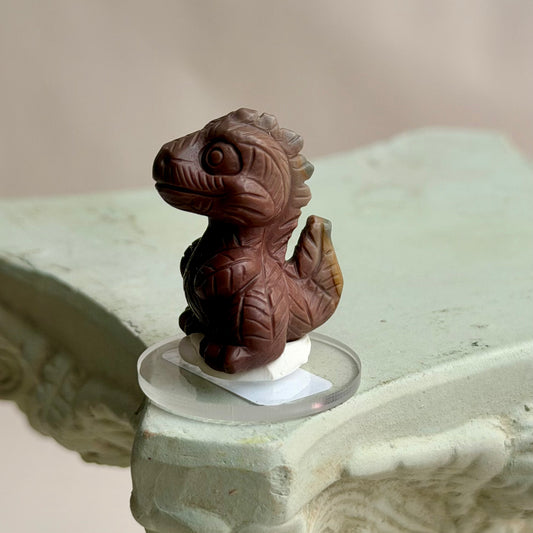 Alashan Agate Dino - V