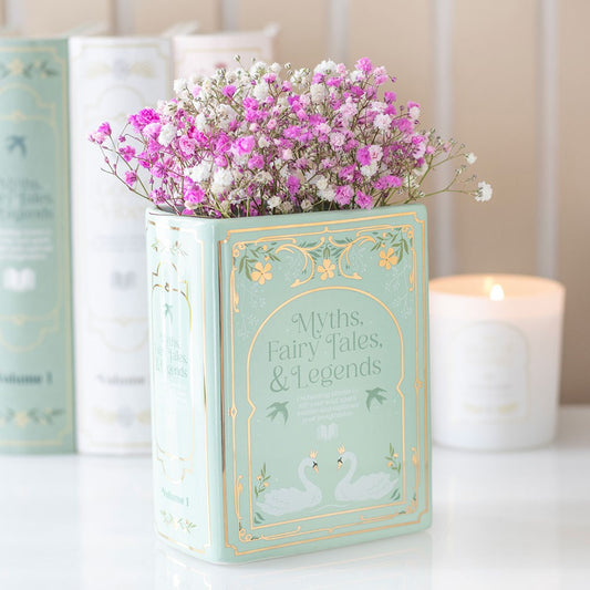 Myths & Fairytales Vase - Bookish Collection