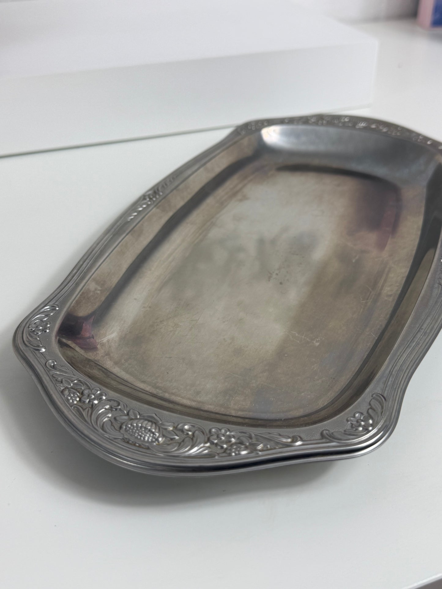 Metall Vintage Schale 10sk