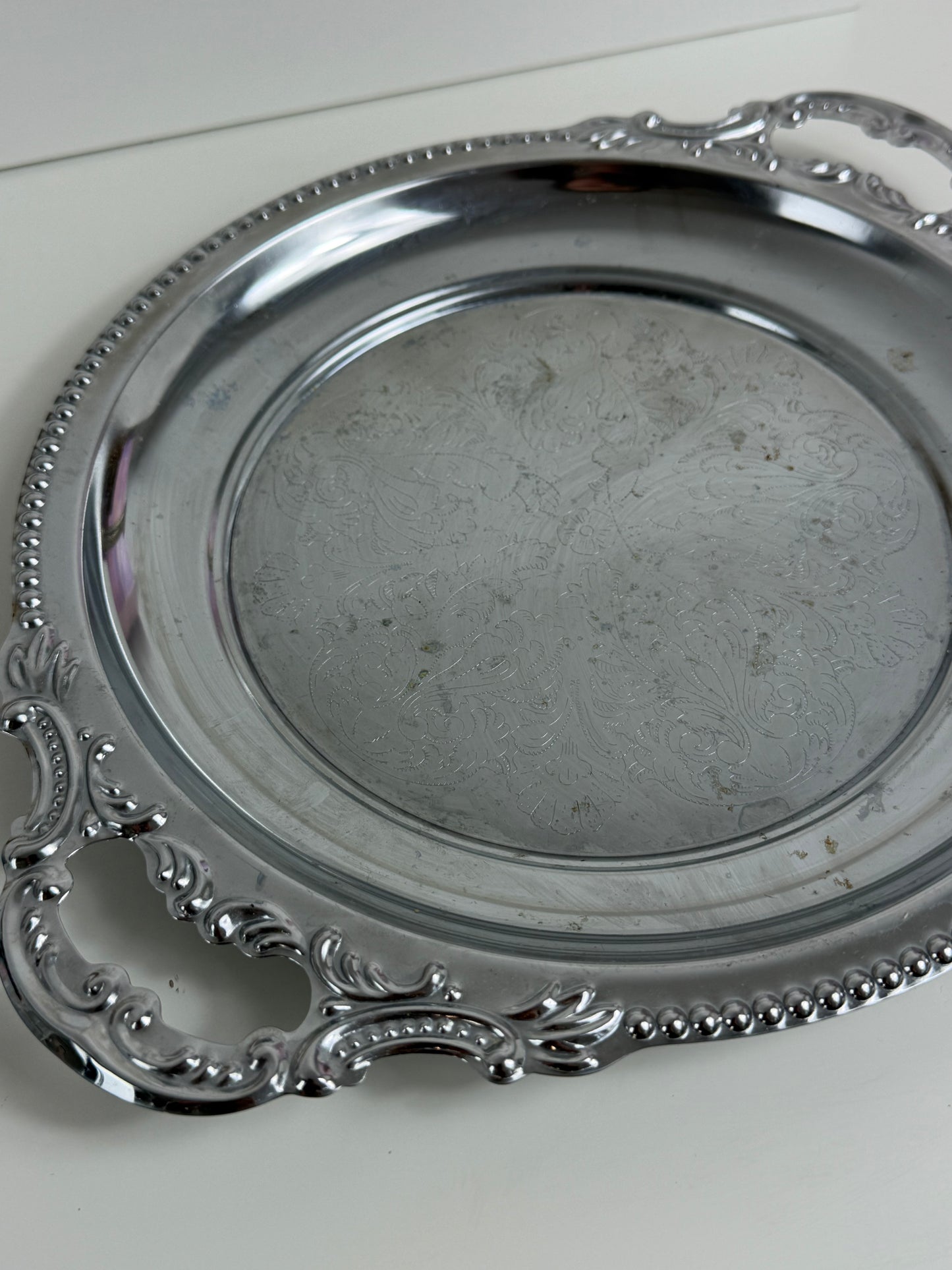 Metall Vintage Schale 14ks