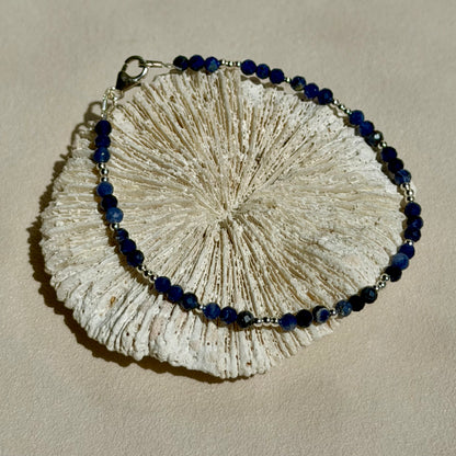 KYANOS - Armband - 925 Silber - Sodalith