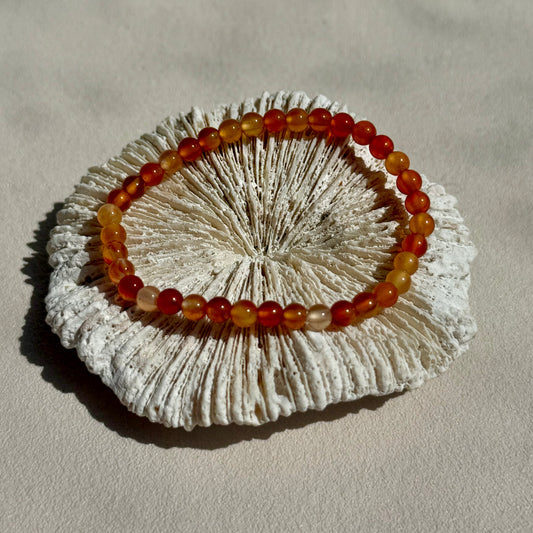 Kinderarmband - Karneol