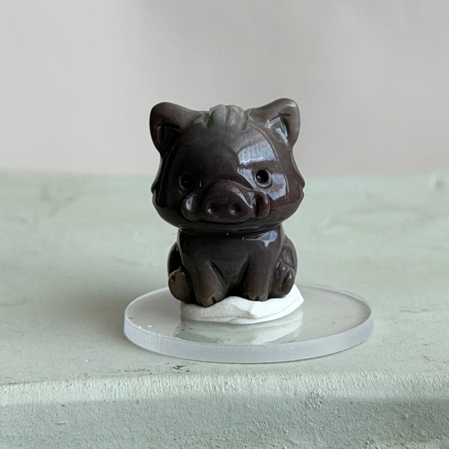 Wildschwein  – Alashan Achat - IV