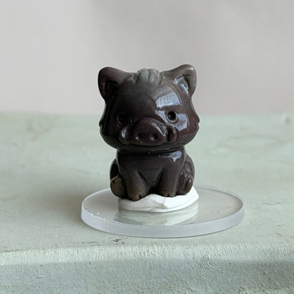 Wildschwein  – Alashan Achat - IV