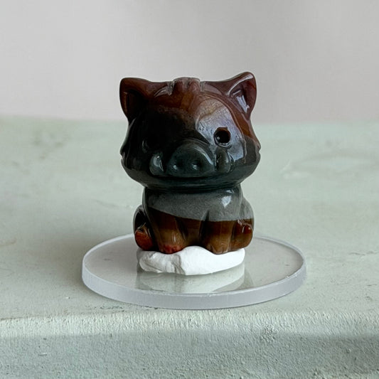 Wildschwein  – Alashan Achat - VI