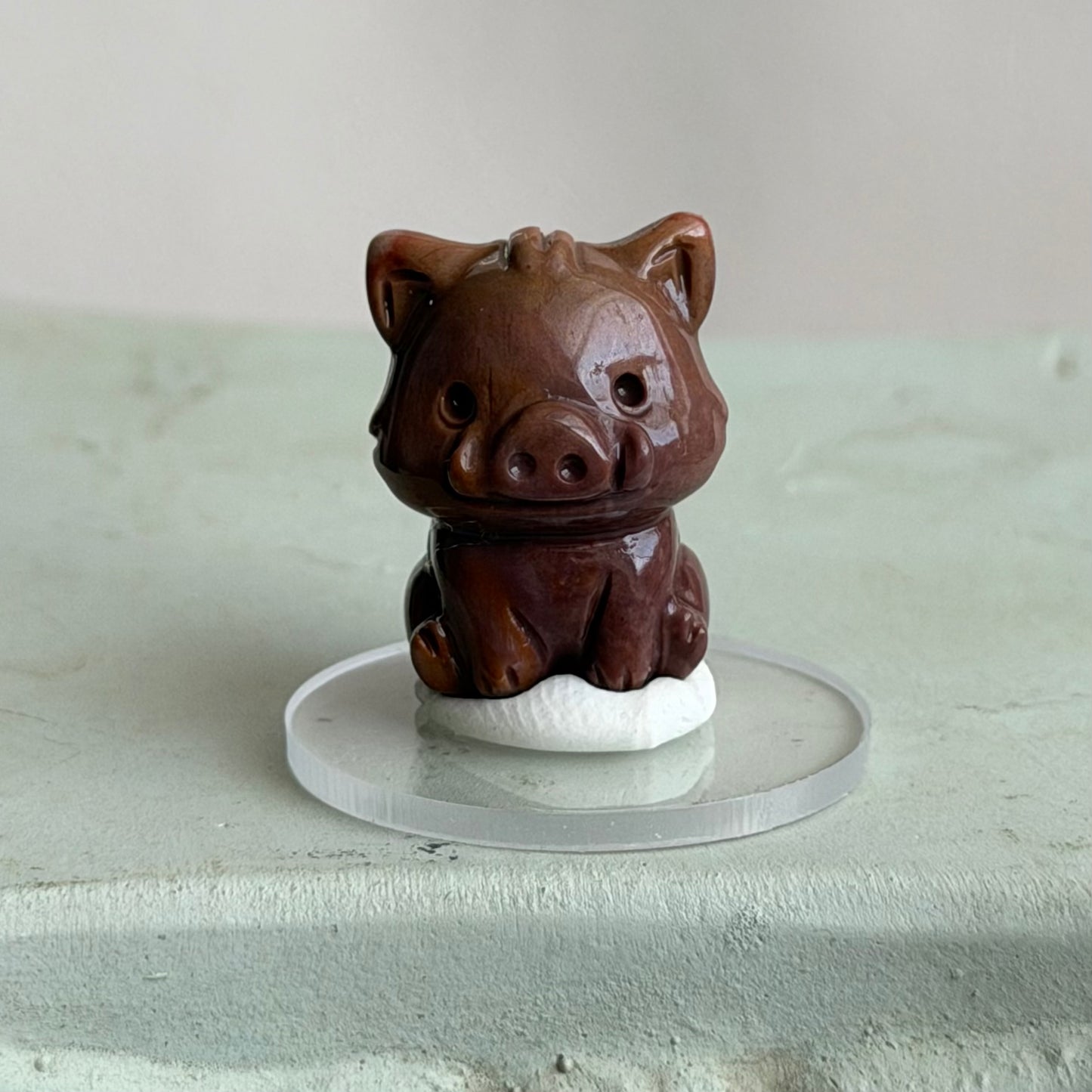 Wildschwein  – Alashan Achat - VIII