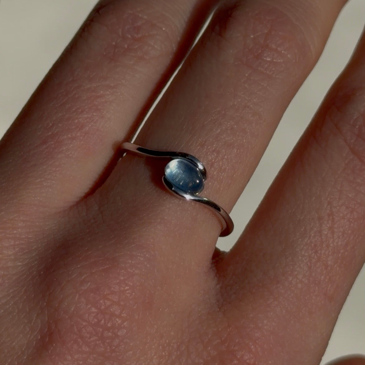 Aquamarin Ring - Flow
