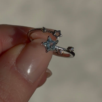 Aquamarin Ring - Stella Maris