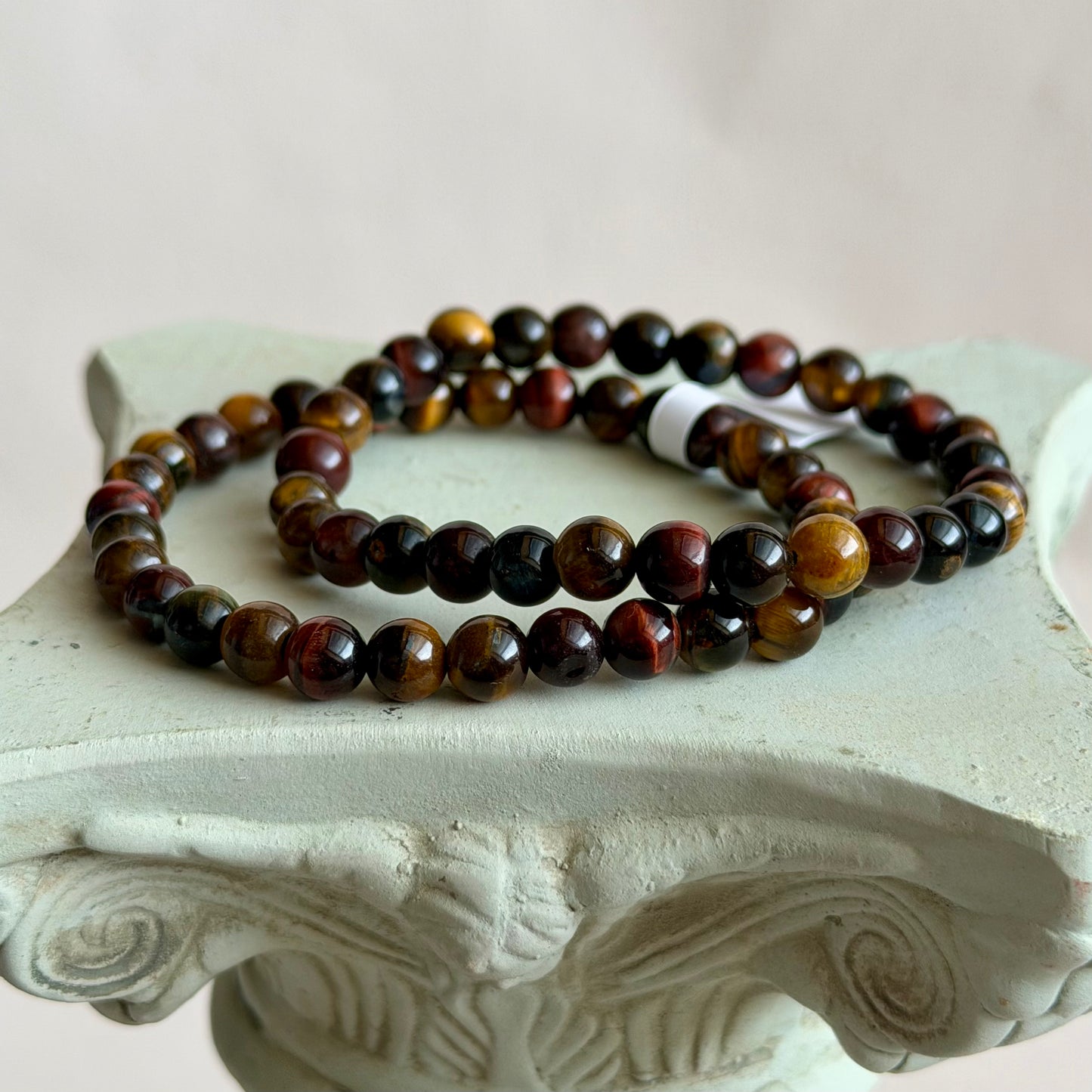 Buntes Tigerauge Armband - 6mm