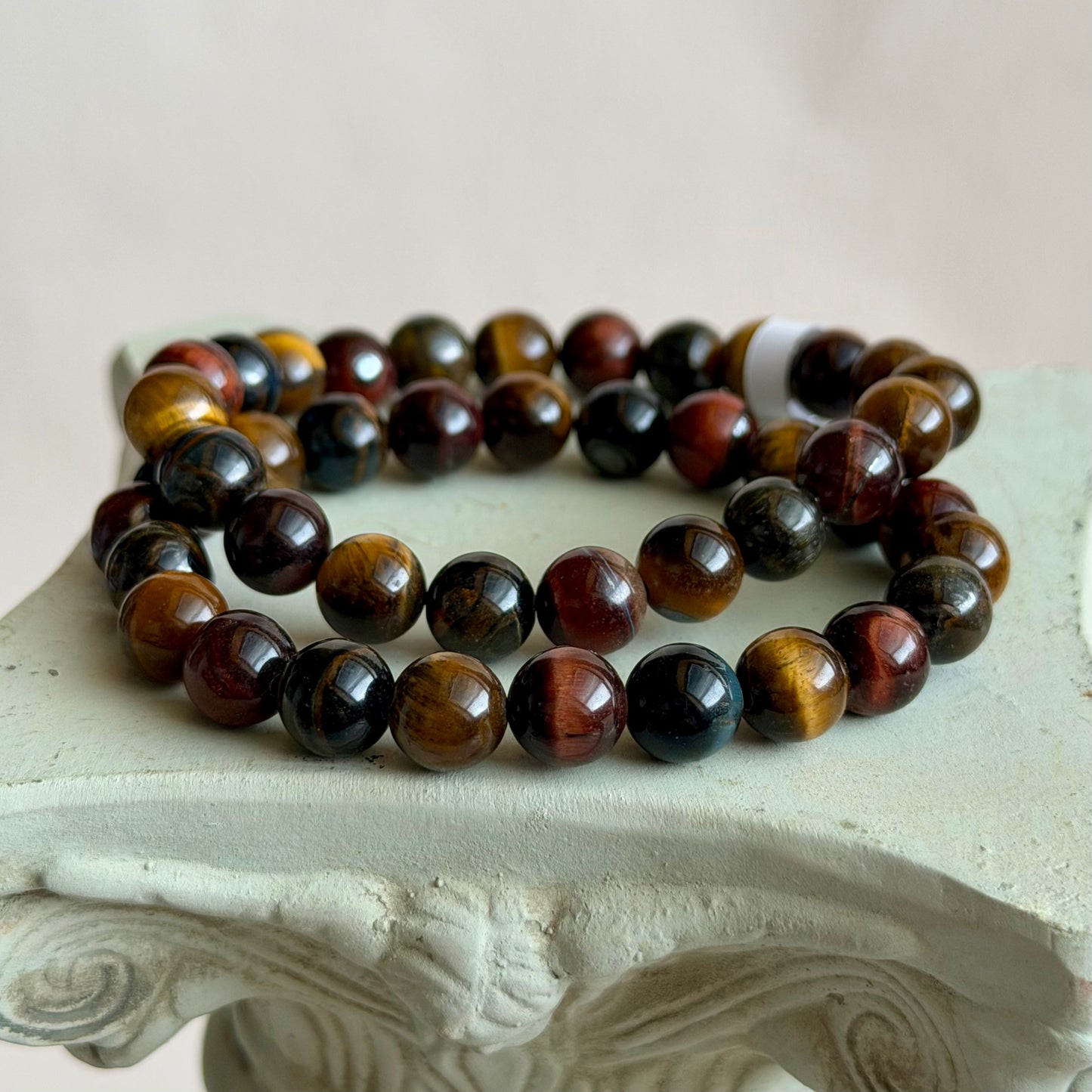 Buntes Tigerauge Armband - 8mm
