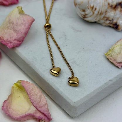 Aphrodite’s Golden Embrace  – Kette - Edelstahl