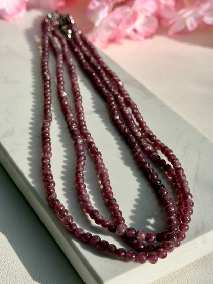 HQ Lepidolith Kette | 4mm Perlen