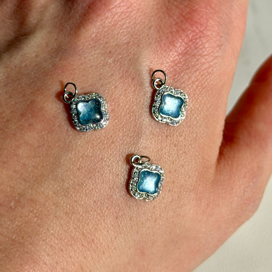 Hestia’s Sacred Flame – Aquamarin Anhänger | 925 Silber