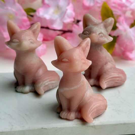 Pinker Opal Fuchs
