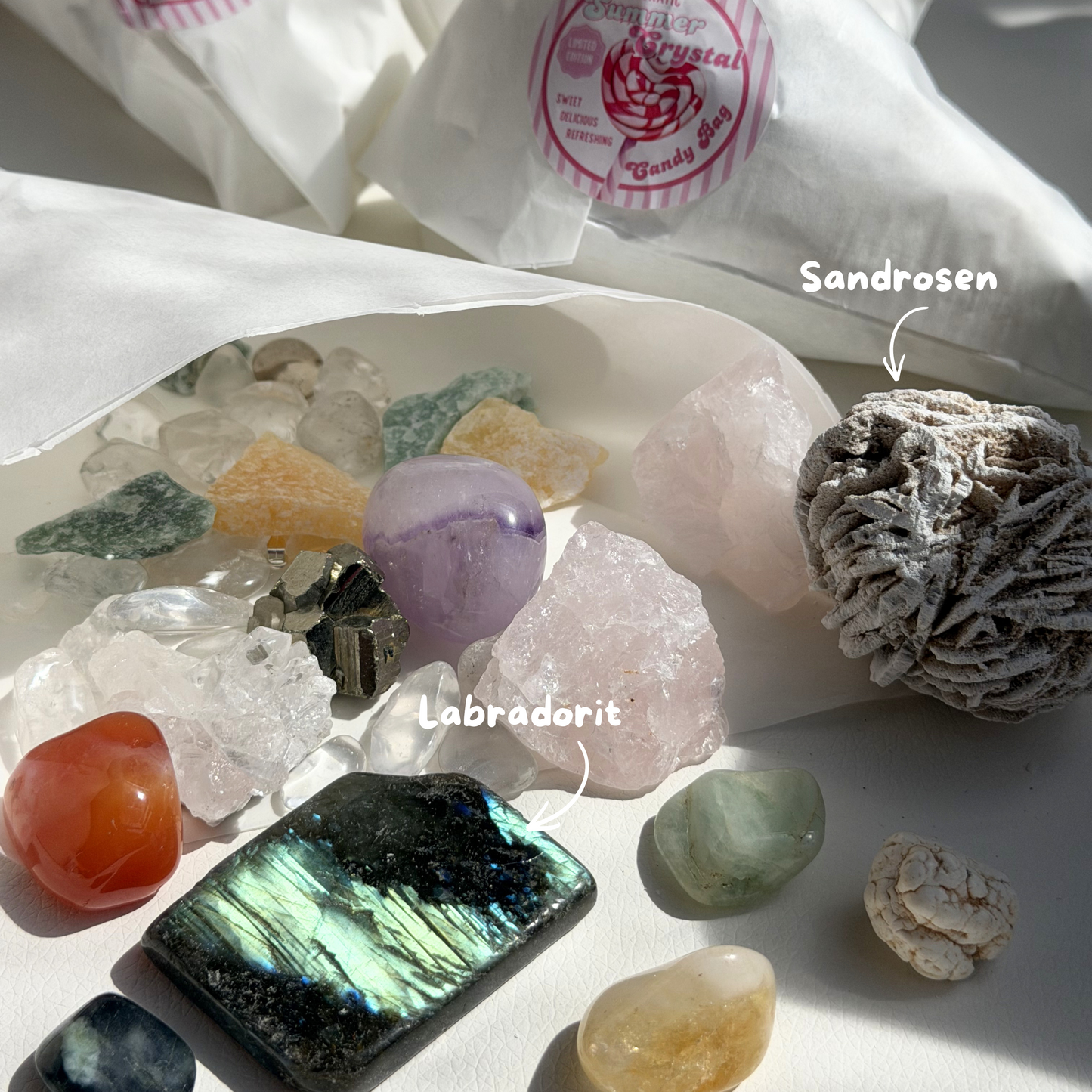 Summer Crystal Candy Bag