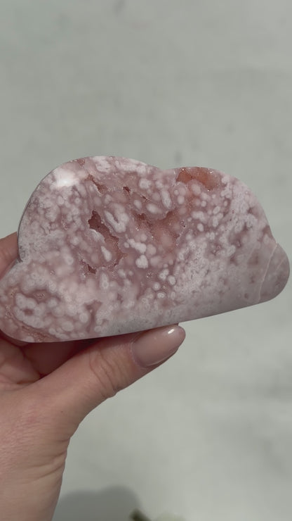HQ Blumenachat X Amethyst Wolke