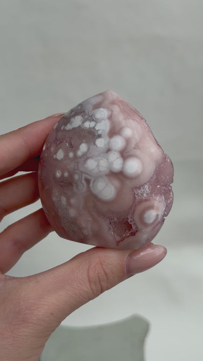 HQ Blumenachat X Amethyst Freiform IX