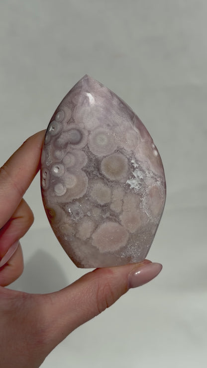 HQ Blumenachat X Amethyst Freiform III