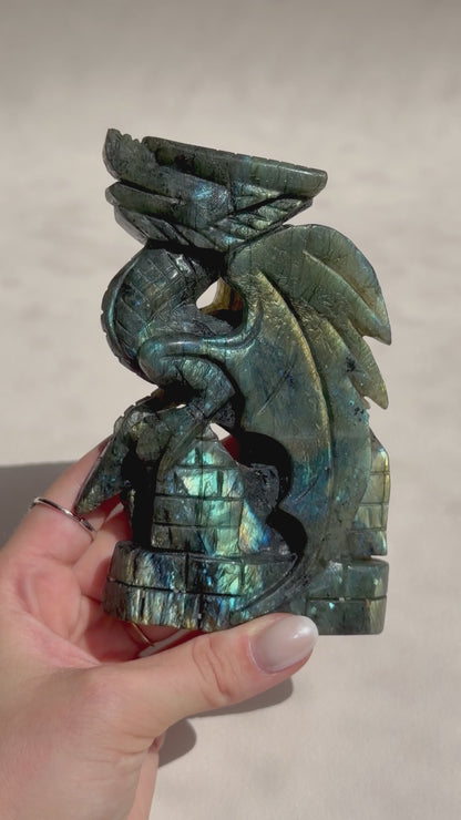 Labradorit Drache - A